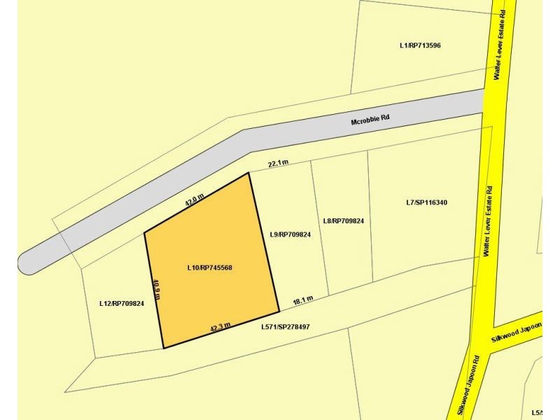 Lot 10 McRobbie Road, Silkwood QLD 4856