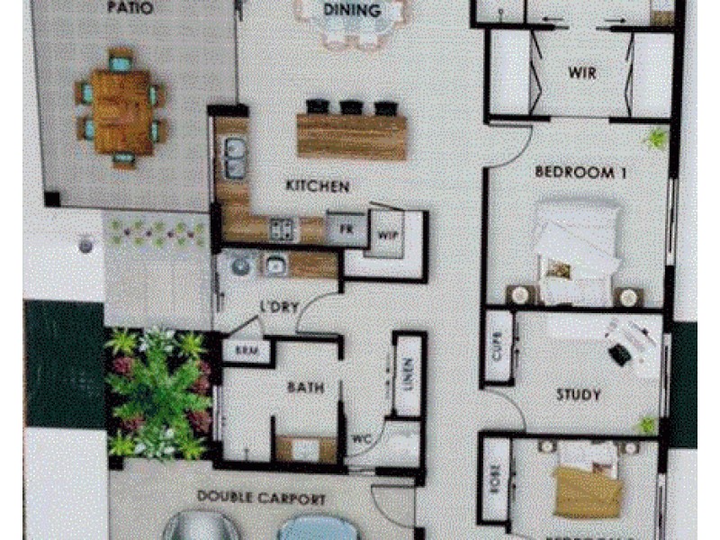 Lot 28 Jack Drive, Feluga QLD 4854 Floorplan