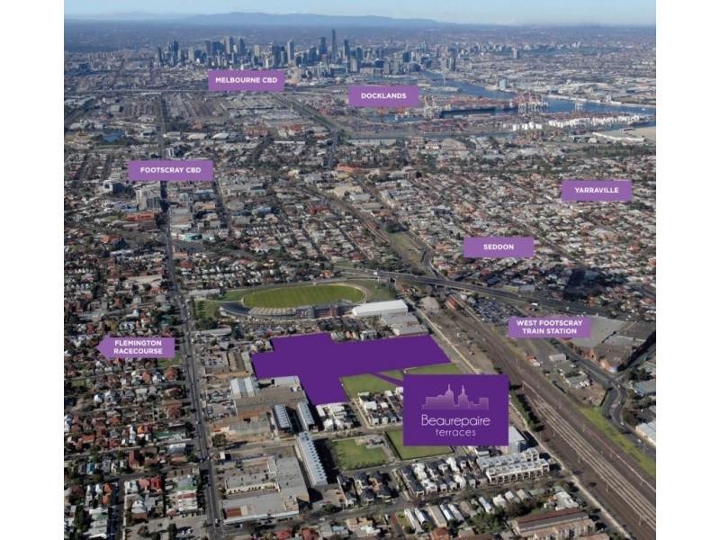 Proposed Lot 633 – 644 Beaurepaire Parade, Beaurepaire Terraces, Footscray VIC 3011
