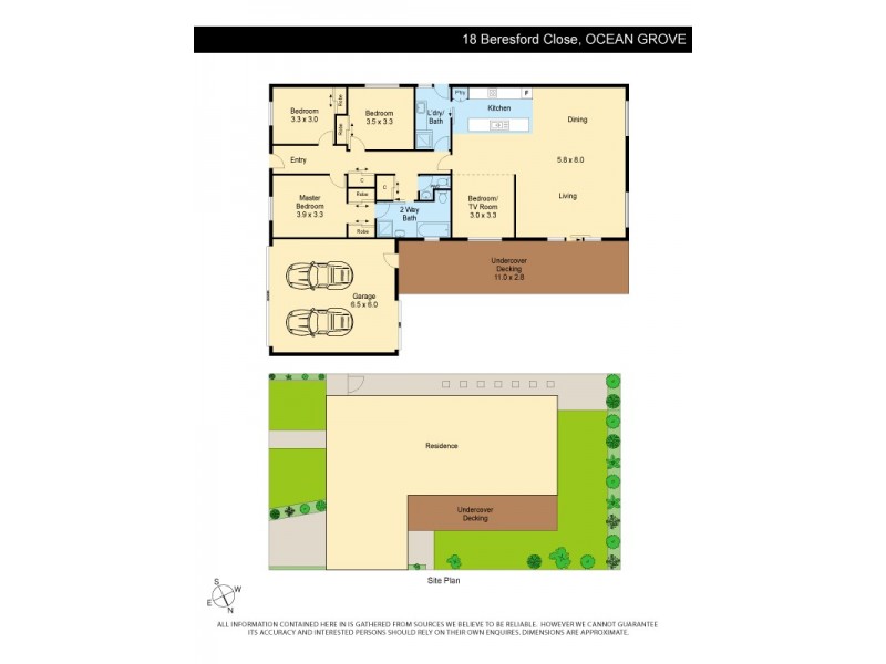 18 Beresford Close, Ocean Grove VIC 3226 Floorplan