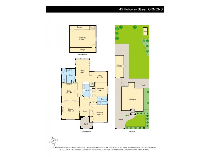 45 Holloway Street, Ormond VIC 3204 Floorplan