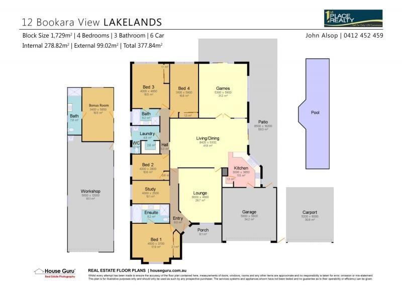 12 Bookara View, Lakelands WA 6180