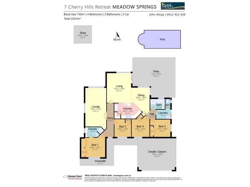 7 Cherry Hills Retreat, Meadow Springs WA 6210