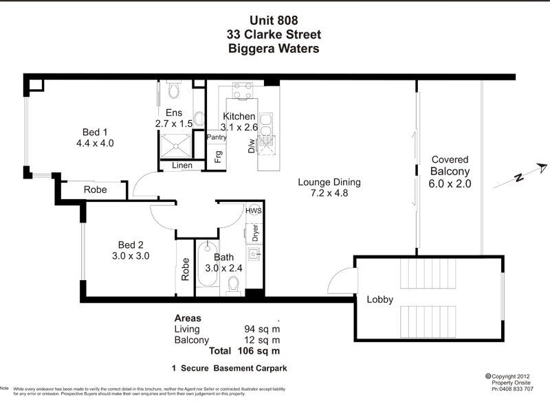 808/33 Clark Street, Biggera Waters QLD 4216
