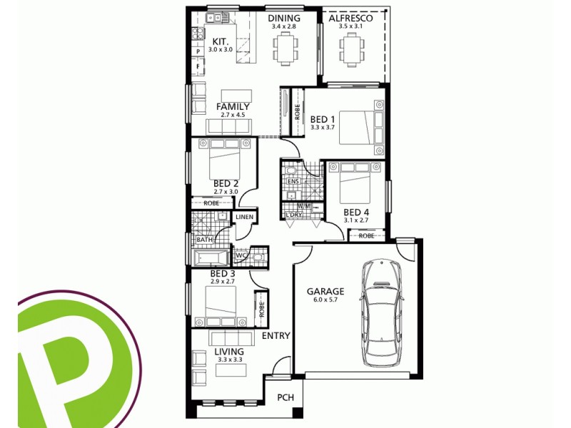 Pimpama QLD 4209 Floorplan