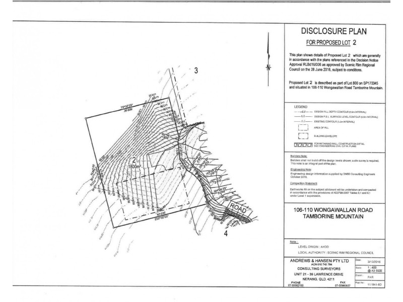 Lot 2, 106 Wongawallen Road, Tamborine Mountain QLD 4272