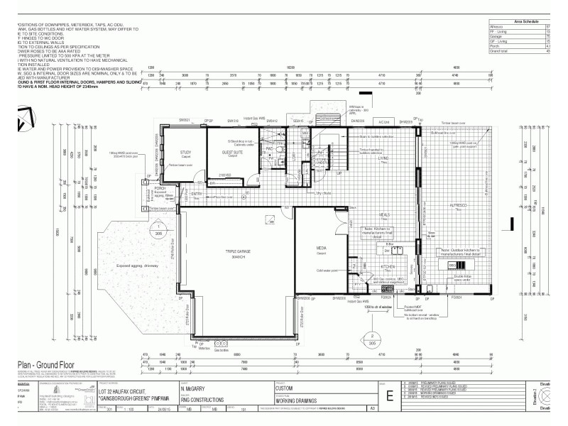 5 Halifax Circuit, Pimpama QLD 4209 Floorplan