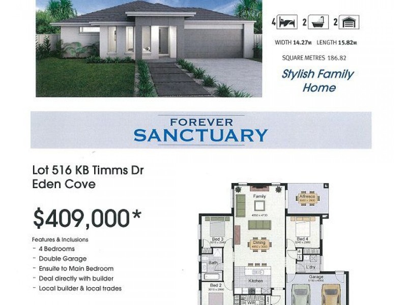 Lot 516 KB Timms Drive St, Eden NSW 2551