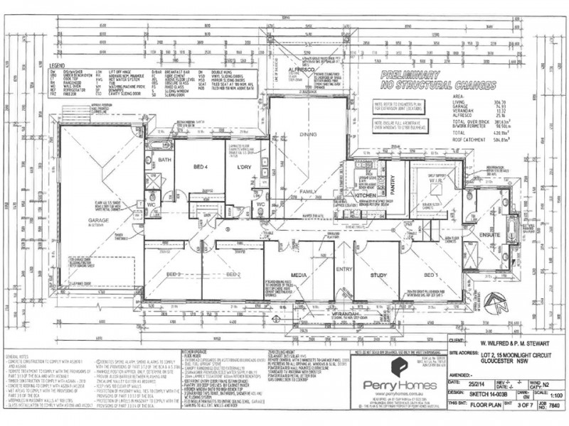 15 Moonlight Circuit, Gloucester NSW 2422 Floorplan