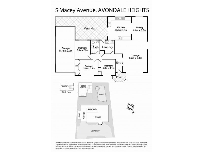 5 Macey Avenue, Avondale Heights VIC 3034 Floorplan