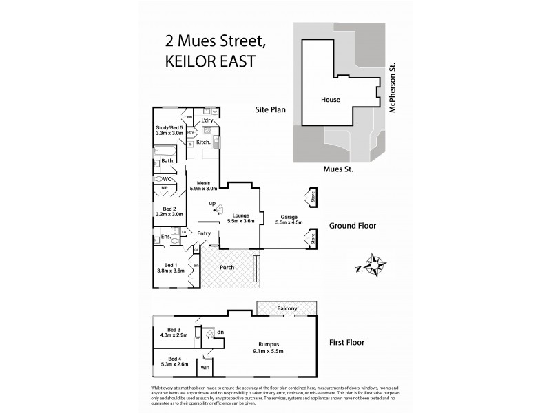 2 Mues Street, Keilor East VIC 3033 Floorplan