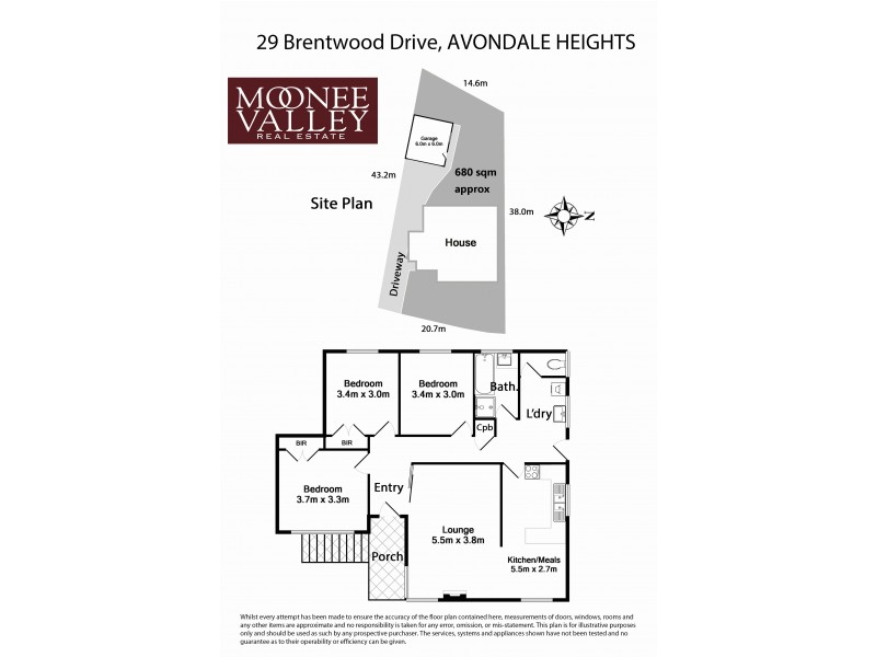29 Brentwood Drive, Avondale Heights VIC 3034 Floorplan