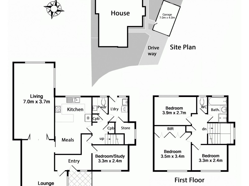 7 Coral Court, Avondale Heights VIC 3034 Floorplan
