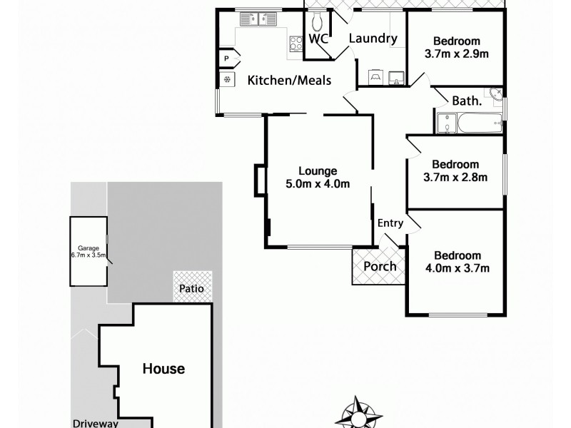 41 Montpellier Drive, Avondale Heights VIC 3034 Floorplan