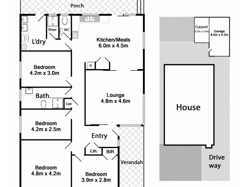 1 Eastleigh Avenue, Keilor East VIC 3033 Floorplan