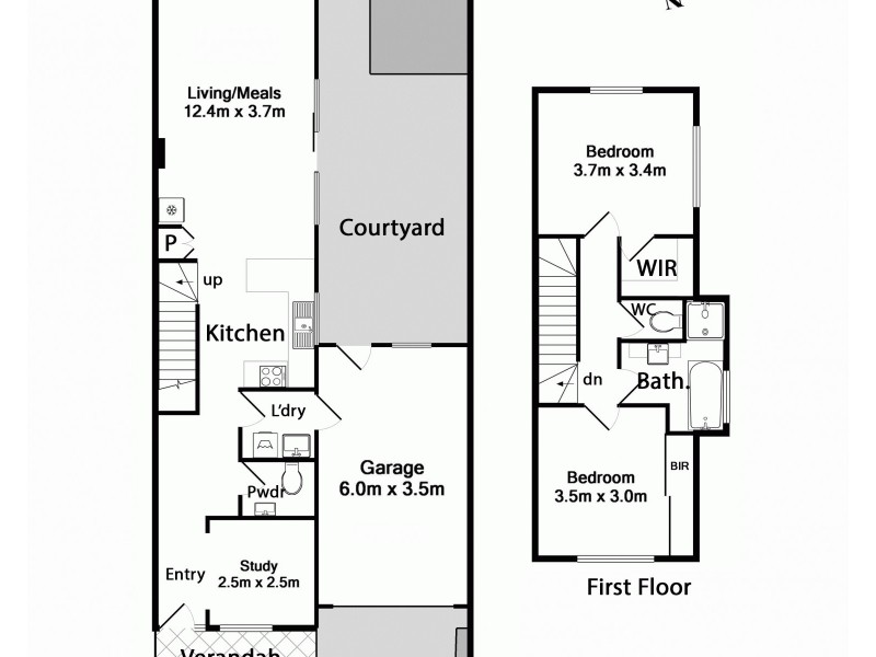 83A Canning Street, Avondale Heights VIC 3034 Floorplan