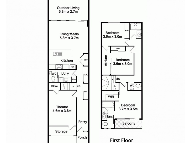 38A Barbara Crescent, Avondale Heights VIC 3034 Floorplan