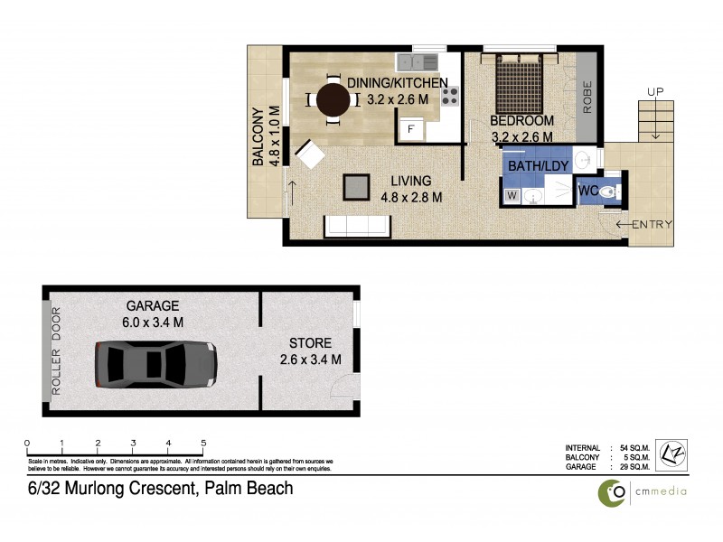 6/32 Murlong Crescent, Palm Beach QLD 4221 Floorplan