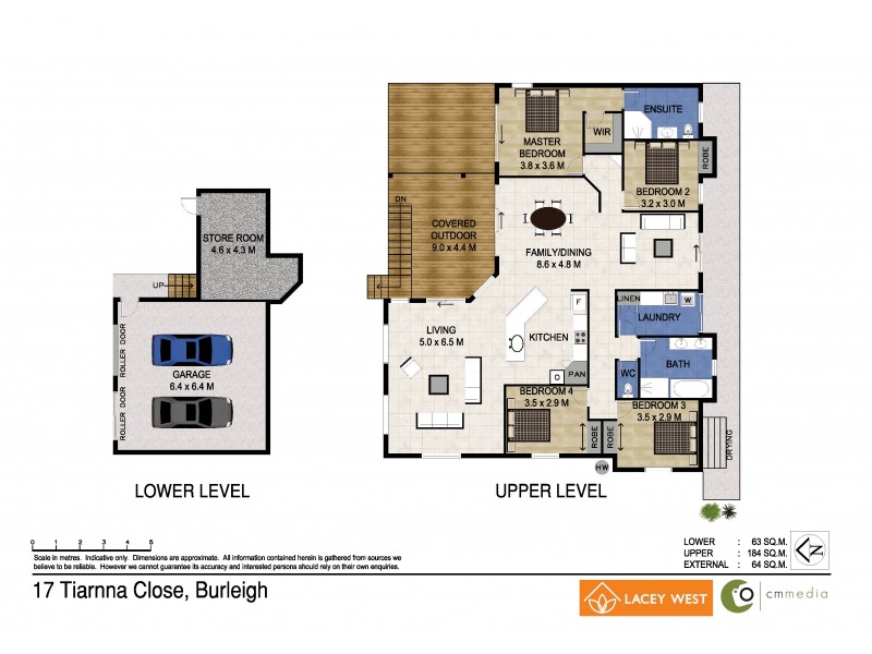 17 Tiarnna Cl, Burleigh Heads QLD 4220 Floorplan
