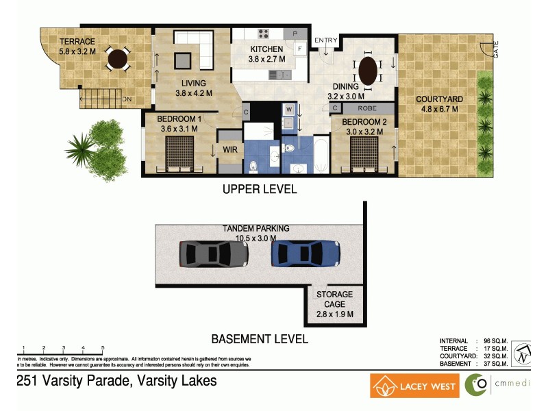 2/251 Varsity Pde, Varsity Lakes QLD 4227 Floorplan