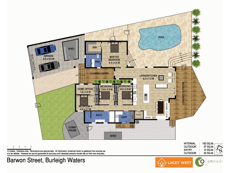 5 Barwon St, Burleigh Waters QLD 4220 Floorplan