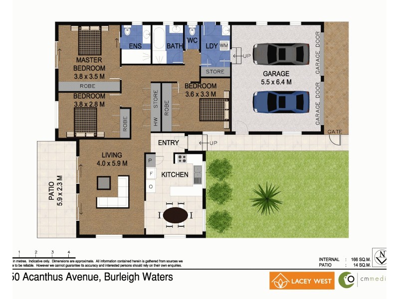 250 Acanthus Ave, Burleigh Waters QLD 4220 Floorplan