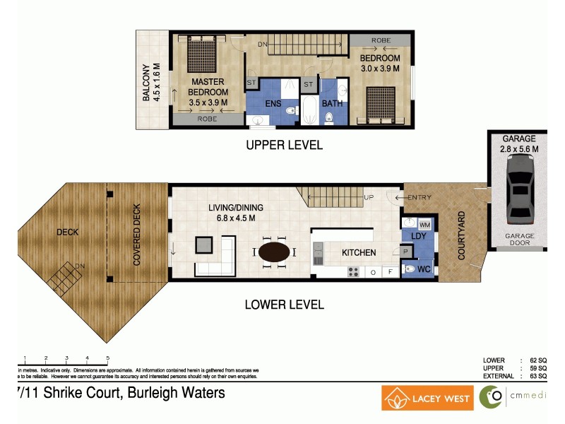 37/11 Shrike Court, Burleigh Waters QLD 4220 Floorplan
