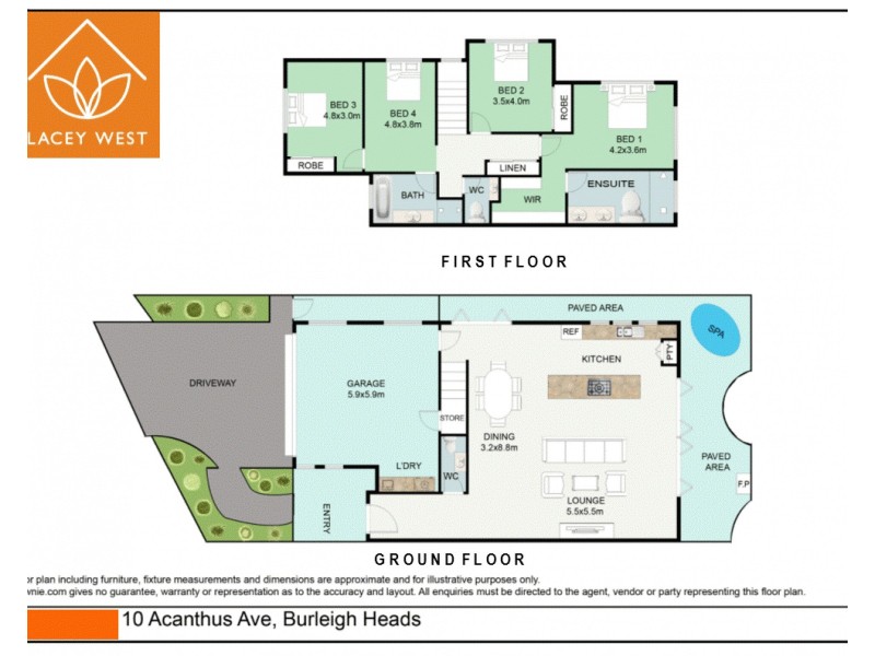 10 Acanthus Avenue, Burleigh Heads QLD 4220 Floorplan