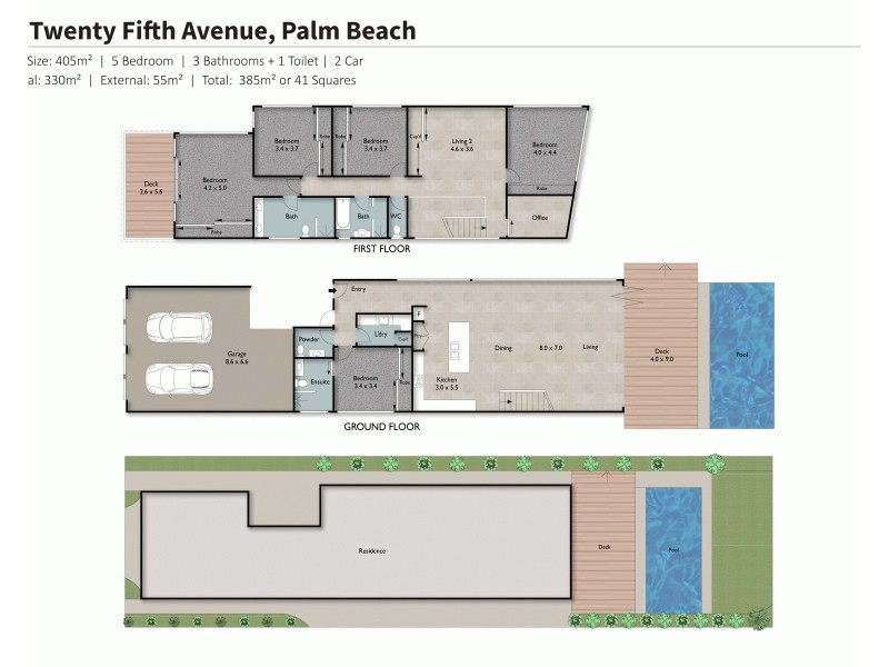 48 Twenty Fifth Avenue, Palm Beach QLD 4221 Floorplan