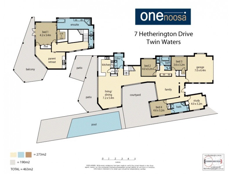 7 Hetherington Drive, Twin Waters QLD 4564 Floorplan