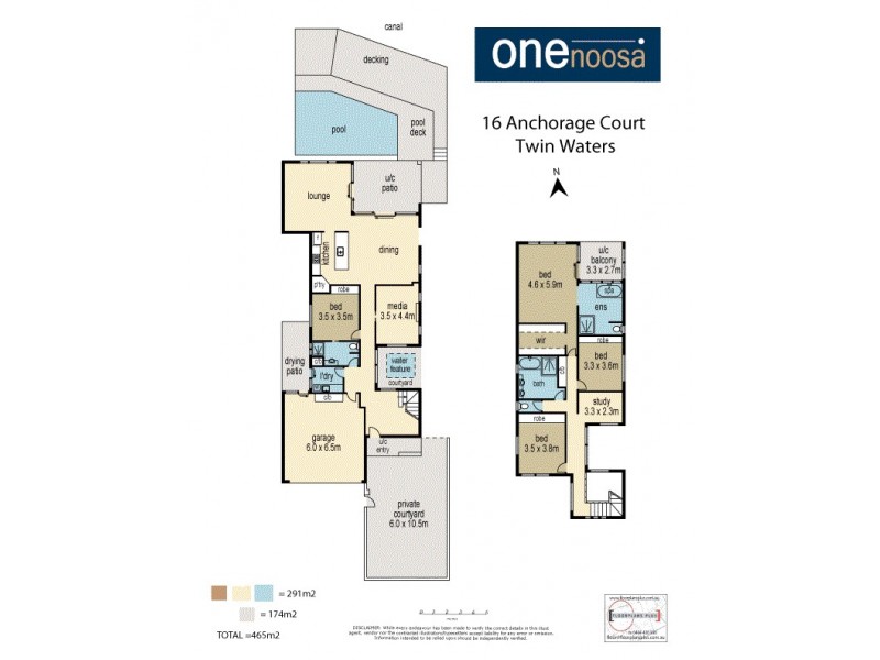 16 Anchorage Cct, Twin Waters QLD 4564 Floorplan