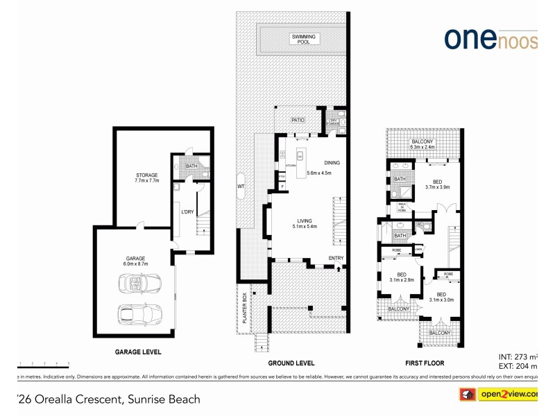 1/26 Orealla Cres, Sunrise Beach QLD 4567 Floorplan