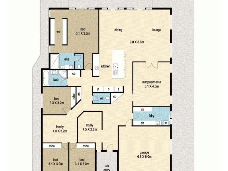 21 Hetherington Dr, Twin Waters QLD 4564 Floorplan