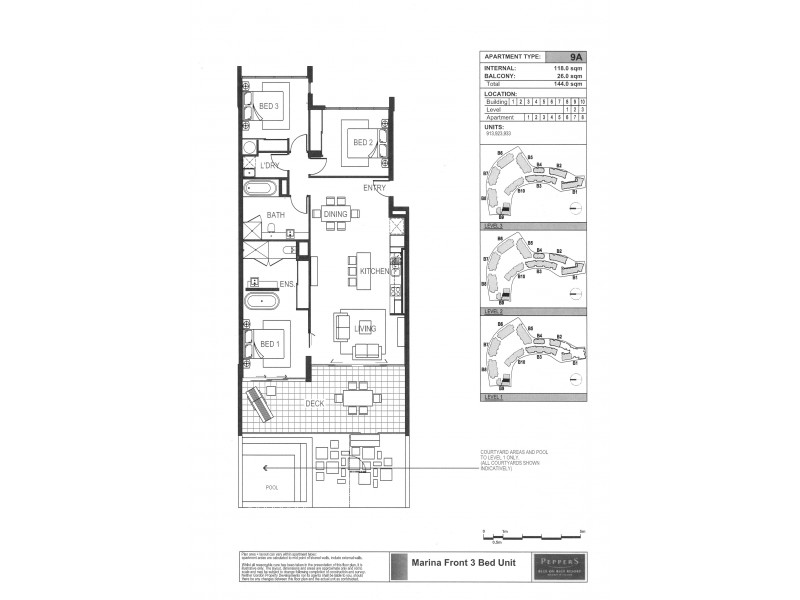 923/123 Sooning St (Blue On Blue), Nelly Bay QLD 4819 Floorplan