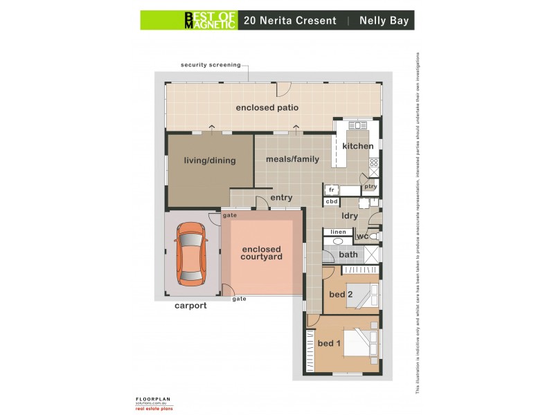 20 Nerita Cres, Nelly Bay QLD 4819 Floorplan