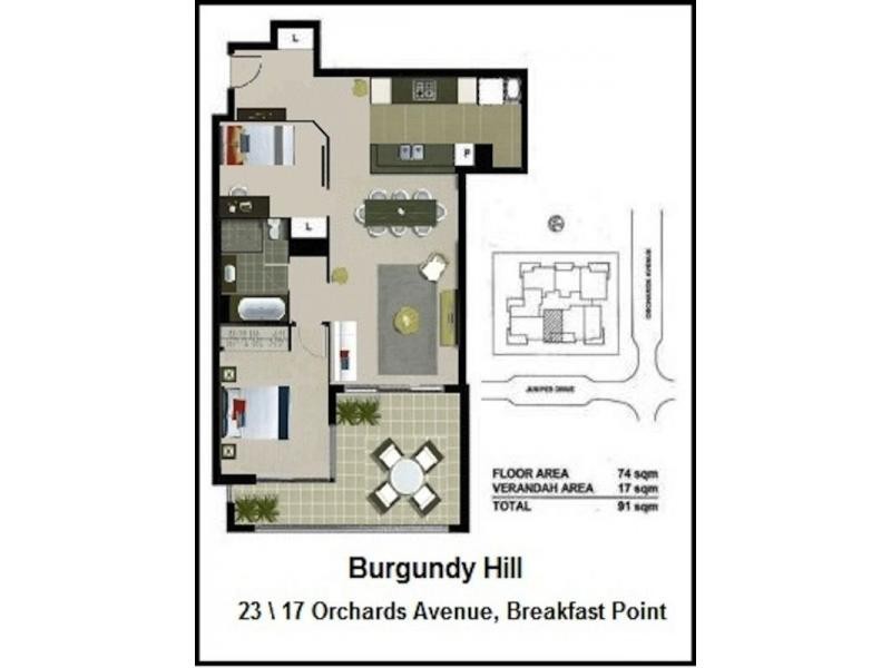 23/17 Orchards Avenue, Breakfast Point NSW 2137