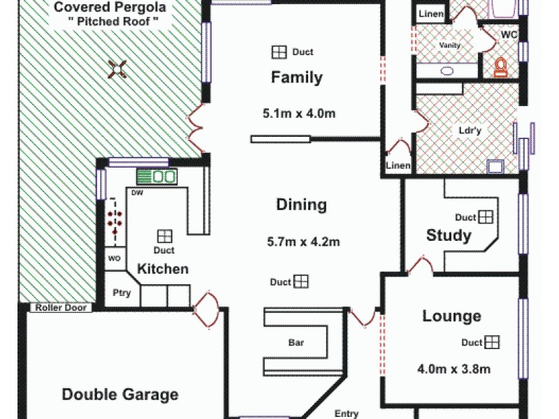 14 St Vincent St, Gulfview Heights SA 5096 Floorplan