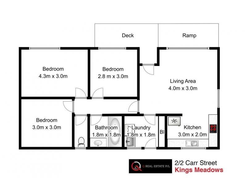 Unit 1 & 2/2B Carr Street, Kings Meadows TAS 7249