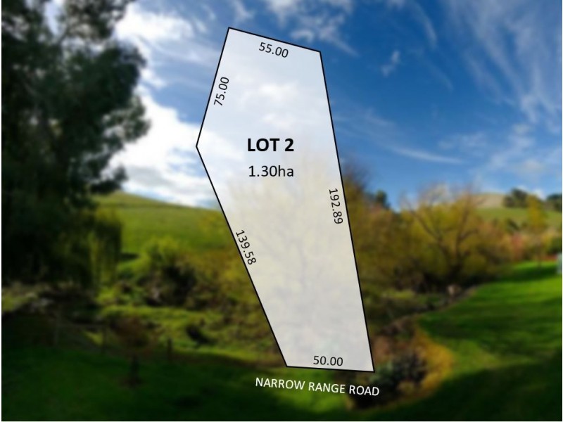 Lot 2 Narrow Range Rd St, Cherryville SA 5134