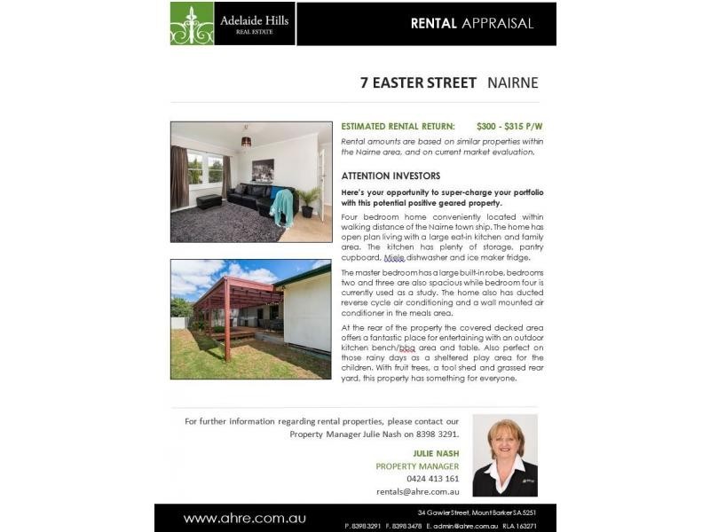 7 Easter Street, Nairne SA 5252