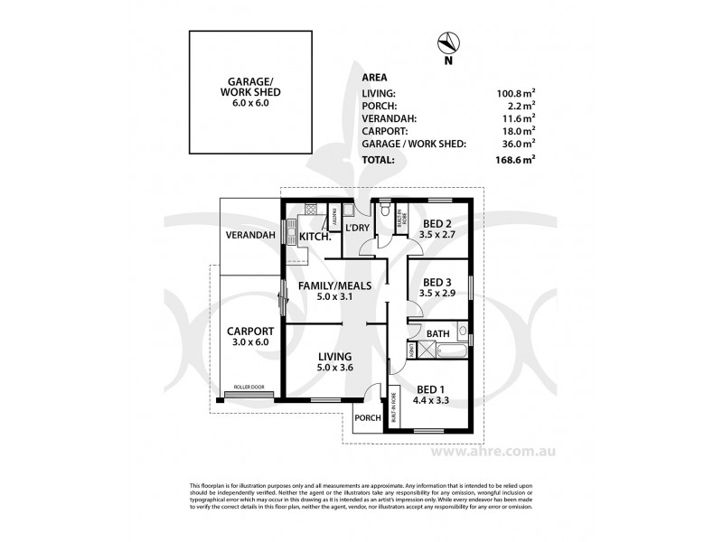 25 Ovens Avenue, Murray Bridge SA 5253 Floorplan