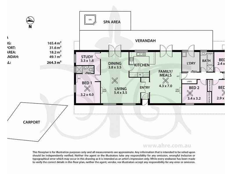 9 Hillridge Dr, Belair SA 5052 Floorplan
