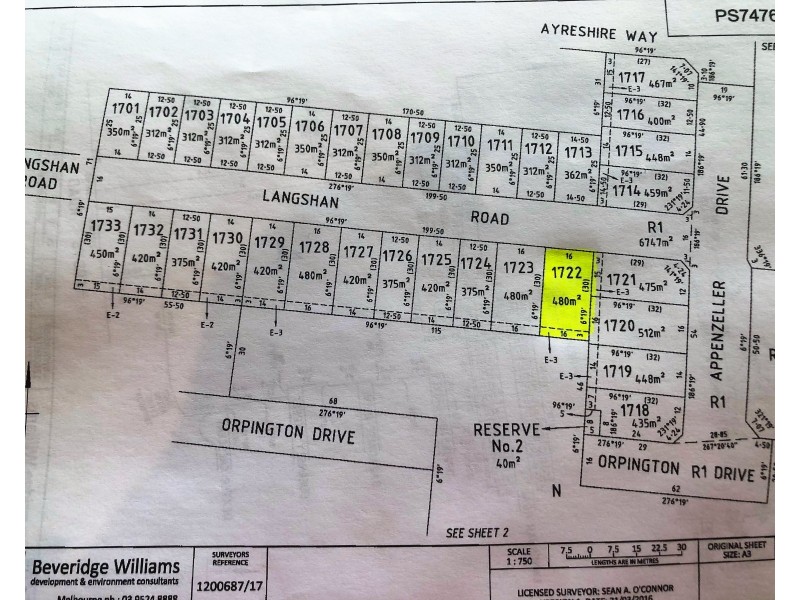 LOT 1722 Langshan Road, Clyde North VIC 3978