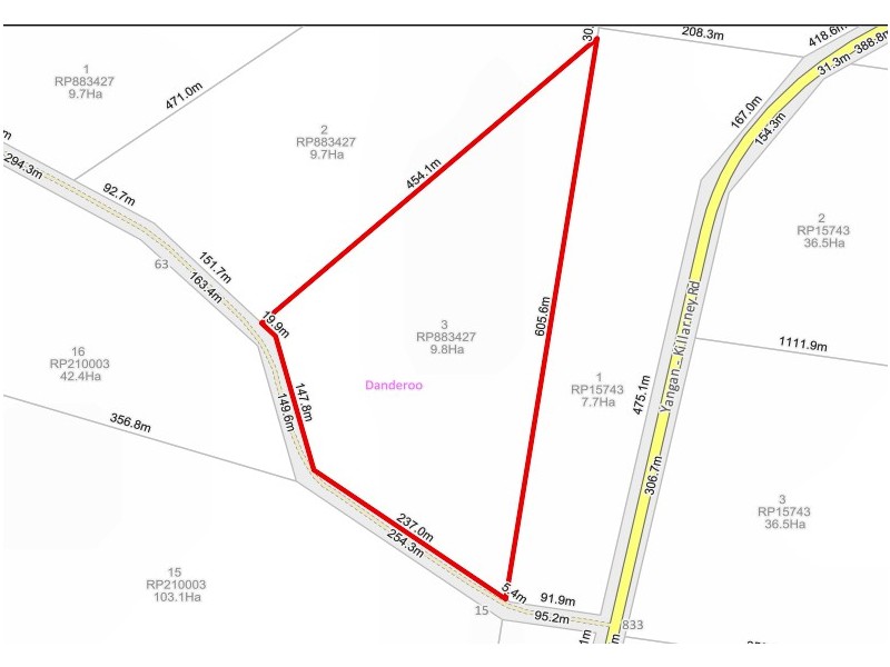 Lot 3 Tuckers Road, Danderoo QLD 4370