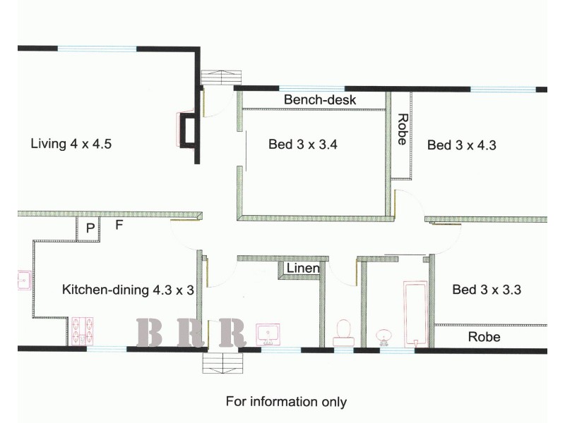 2 Ross Court, Benalla VIC 3672 Floorplan