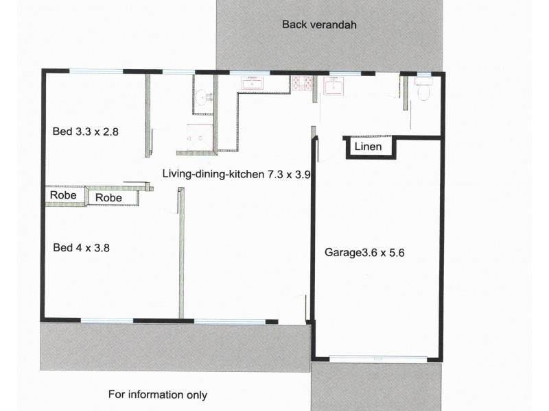 2/30 Byrne Street, Benalla VIC 3672 Floorplan
