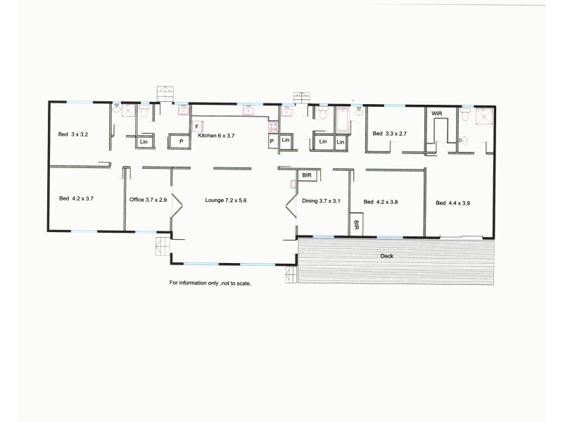 460 Harrisons Rd, Violet Town VIC 3669 Floorplan
