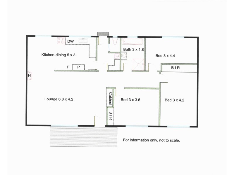 39 Palmerston St, Baddaginnie VIC 3670 Floorplan
