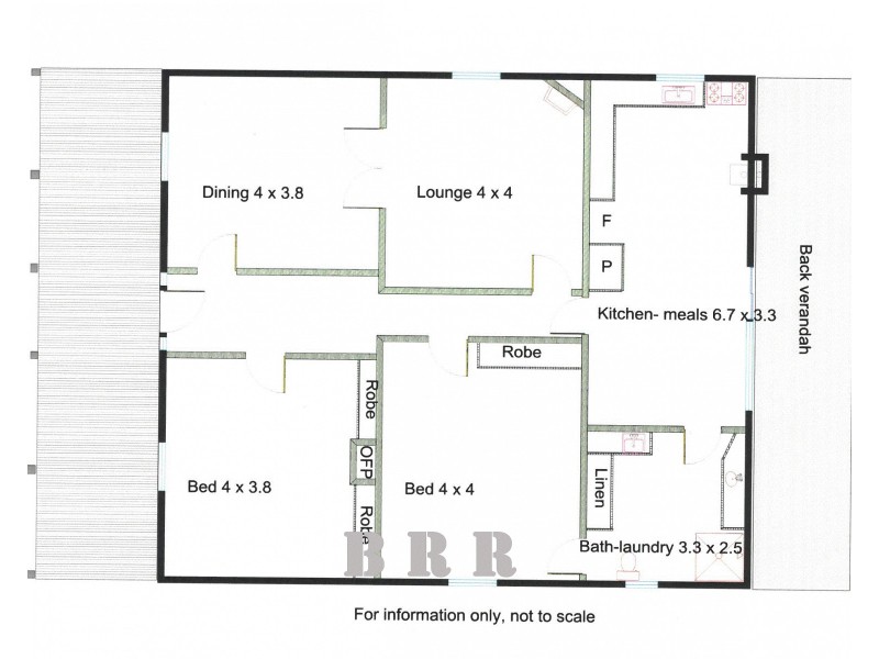14 Nixon St, Benalla VIC 3672 Floorplan