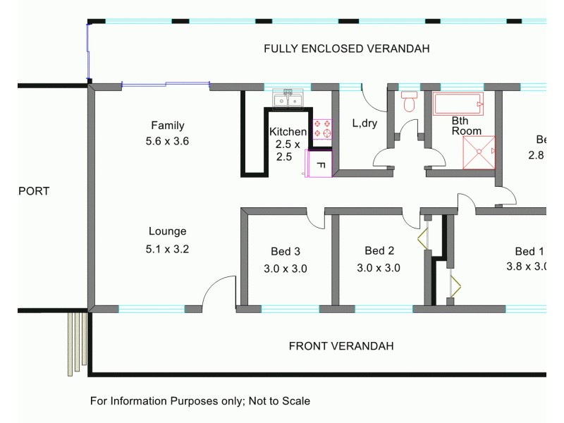 13 Burness Rd, Benalla VIC 3672 Floorplan